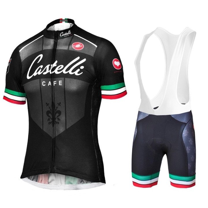 Compra tu equipación corta Castelli Cafe y disfruta del ciclismo con estilo