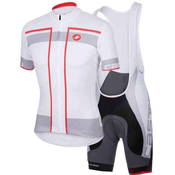 Conjunto corto de ciclismo Castelli: comodidad y estilo para tus rutas