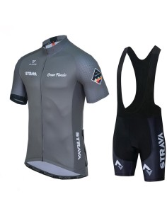 Equipación corta para ciclismo STRAVA a buen precio
