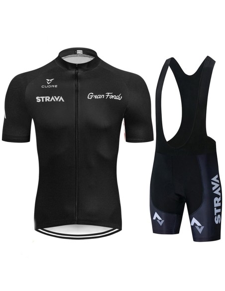 Equipación corta de ciclismo STRAVA a buen precio