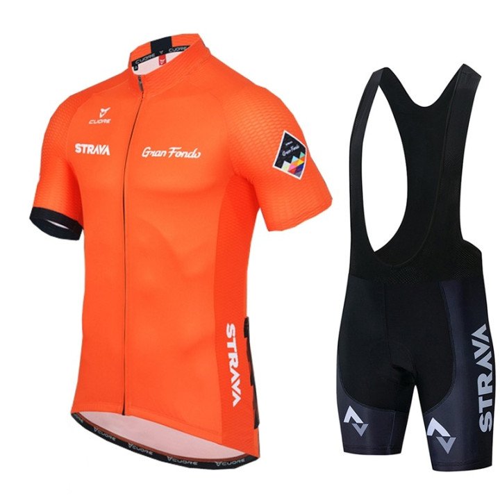 Equipación de ciclismo corta con tirante STRAVA al mejor precio