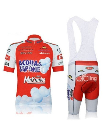 Equipación corta de ciclismo ACQUA SAPONE para un pedaleo cómodo