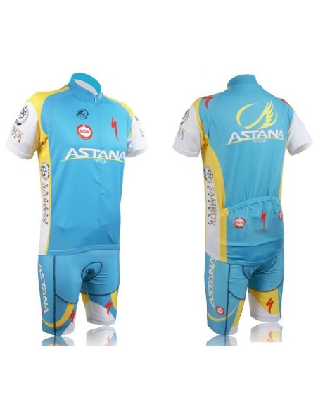 Equipación de ciclismo corta Astana: comodidad y estilo al mejor precio