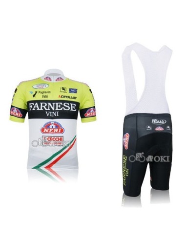 Equipación corta de ciclismo Farnese Vini al mejor precio