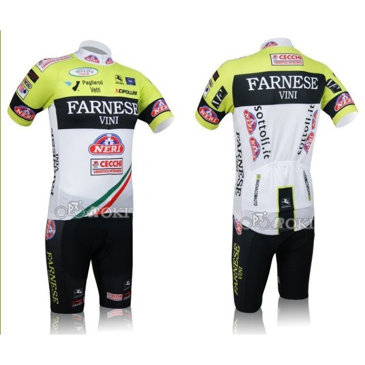 Equipación corta de ciclismo Farnese Vini al mejor precio