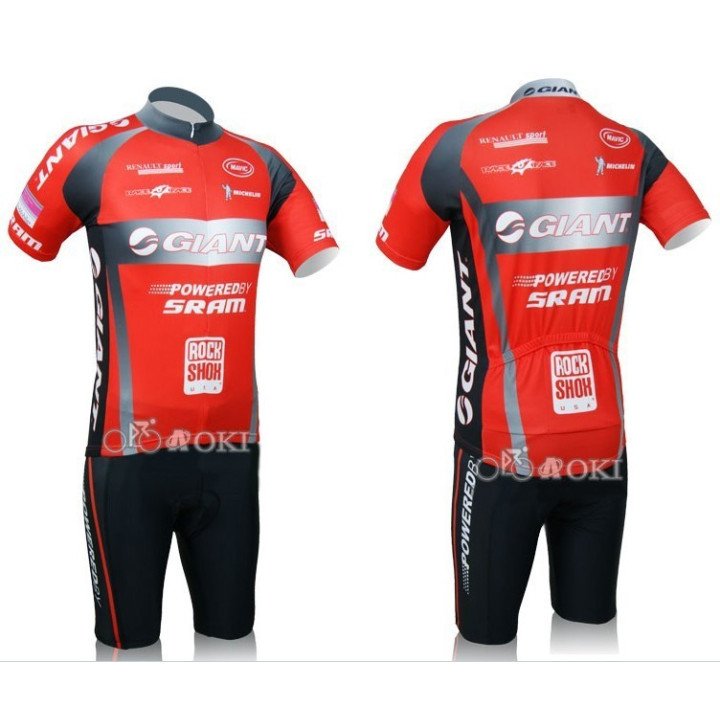 Equipación corta de ciclismo Giant al mejor precio del 2023