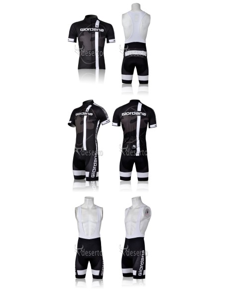 Equipación corta de ciclismo Giordana: comodidad y estilo al mejor precio