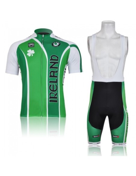 Equipación corta de ciclismo Ireland a buen precio