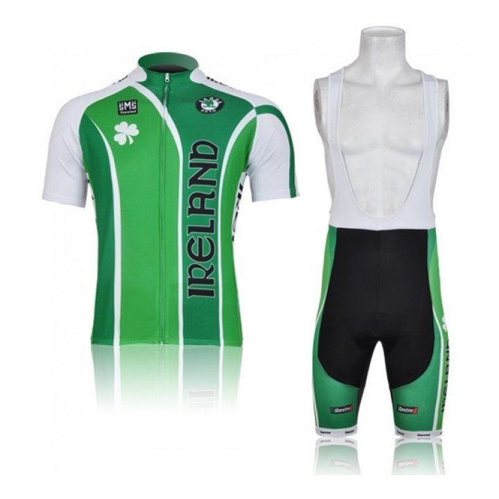 Equipación corta de ciclismo Ireland a buen precio