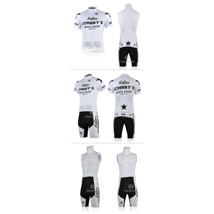 Equipación corta con tirante Johnny's para ciclistas: calidad y comodidad al mejor precio