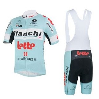 Equipación corta Bianchi para ciclistas a buen precio