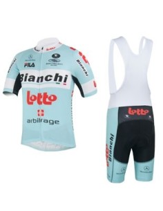 Equipación corta Bianchi para ciclistas a buen precio