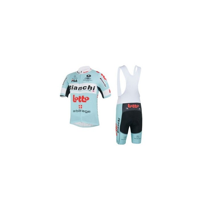 Equipación corta Bianchi para ciclistas a buen precio