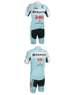 Equipación corta Bianchi para ciclistas a buen precio 2