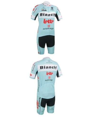 Equipación corta Bianchi para ciclistas a buen precio