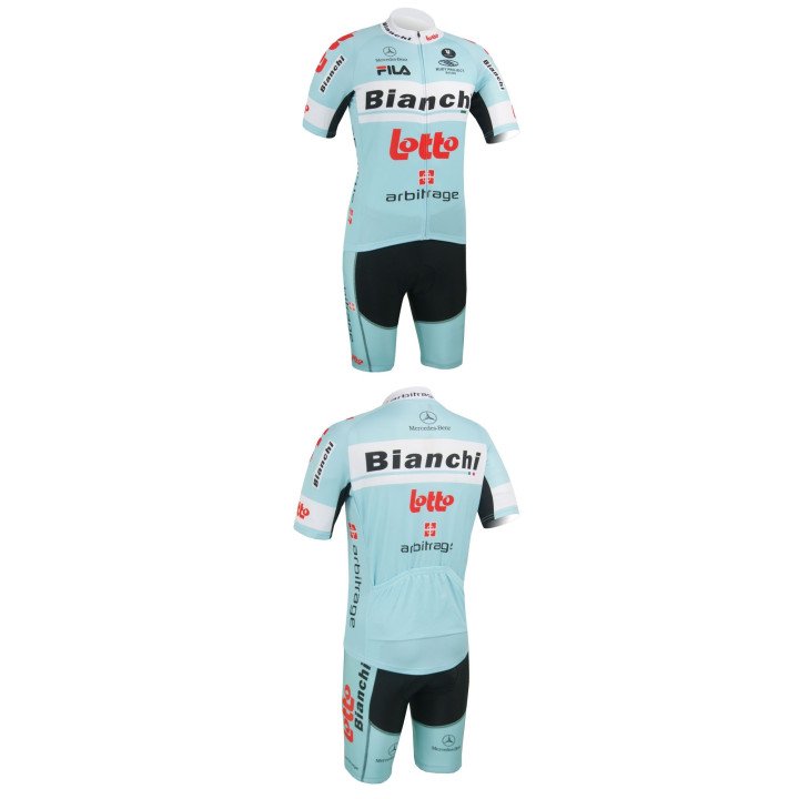 Equipación corta Bianchi para ciclistas a buen precio