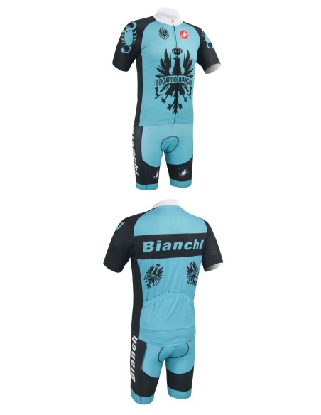 Equipación corta Bianchi para ciclistas: lo mejor en comodidad y estilo