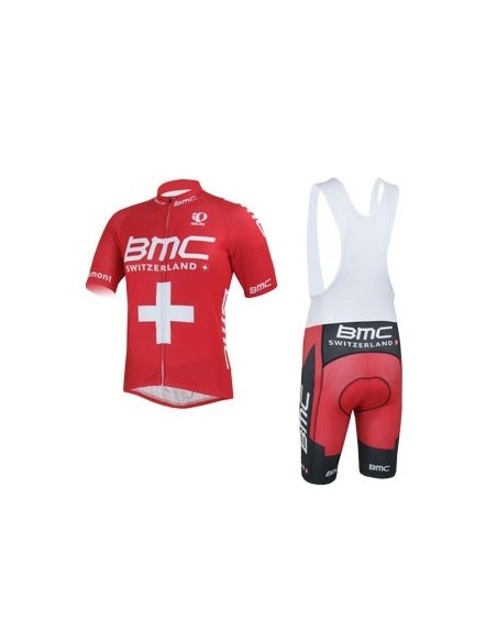 Conjunto de Ciclismo BMC: Equipación Corta y Cómoda para tus Rutas