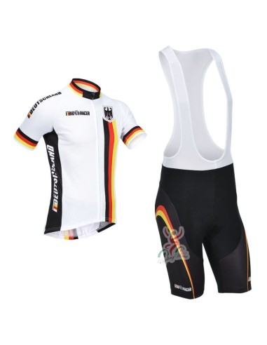 Conjunto corto de ciclismo Deutschland 2023 a buen precio