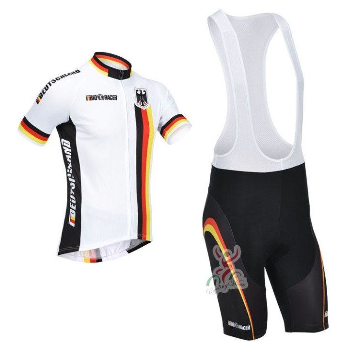 Conjunto corto de ciclismo Deutschland 2023 a buen precio