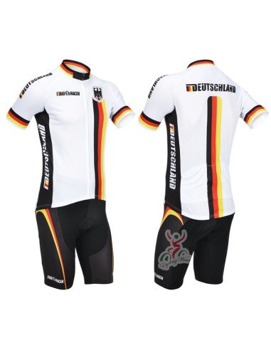 Conjunto corto de ciclismo Deutschland 2023 a buen precio