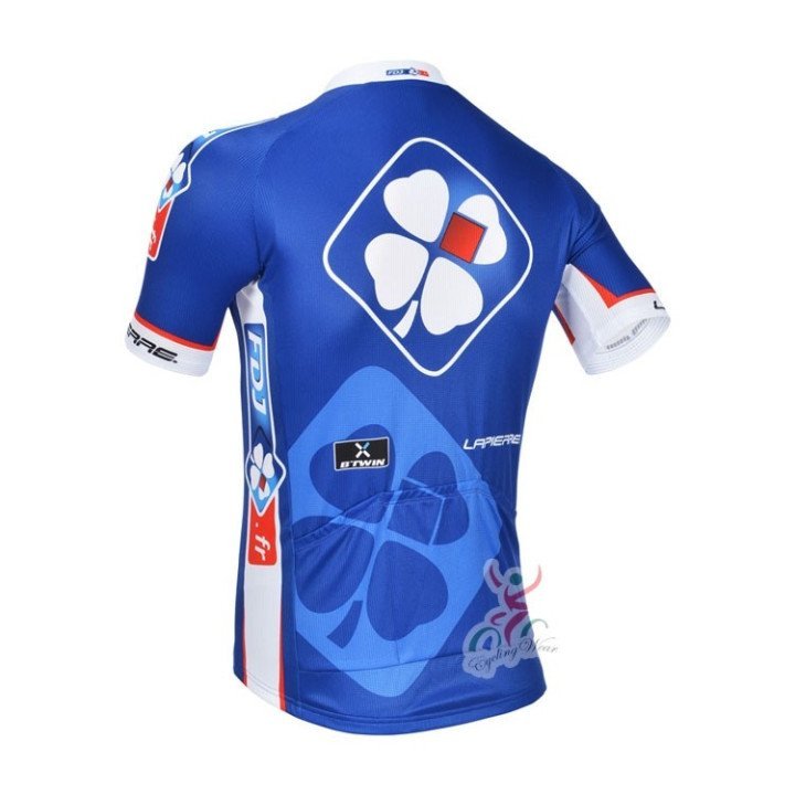 Equipación corta fdj 2023 para ciclistas a buen precio