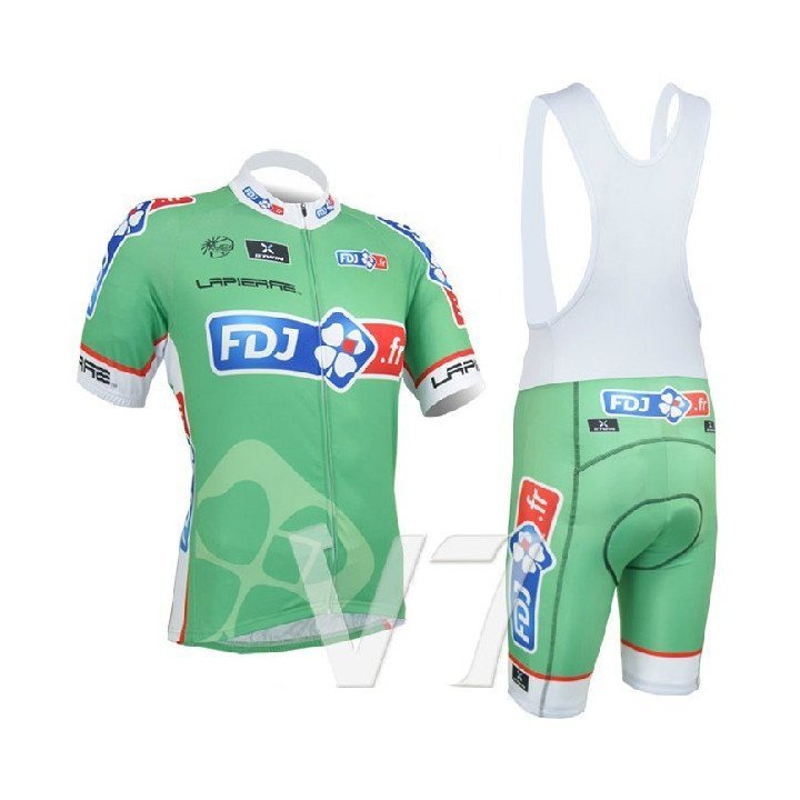 Equipación de ciclismo corta FDJ 2023 al mejor precio