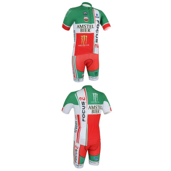 Equipación corta de ciclismo con tirante focus a buen precio