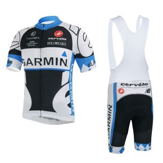 Equipación corta de ciclismo Garmin para disfrutar al máximo