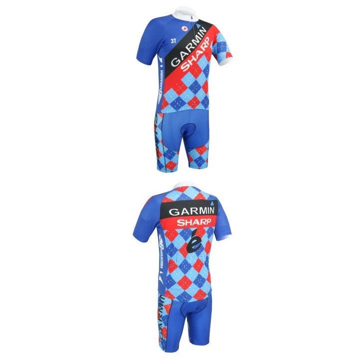 Equipación corta de ciclismo Garmin para disfrutar al máximo en cada ruta