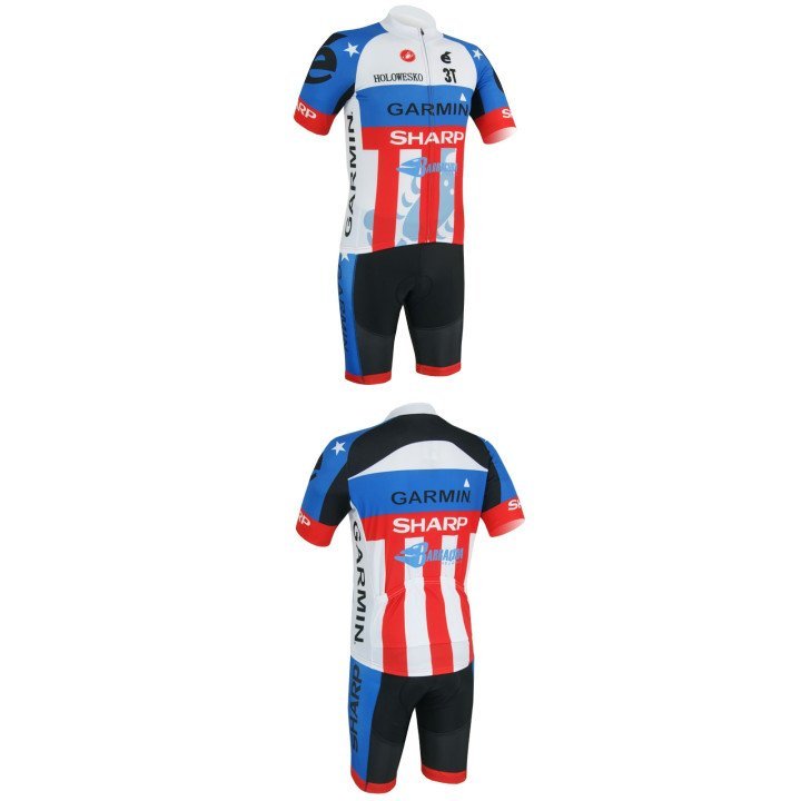 Equipación corta Garmin para ciclistas: comodidad y estilo a buen precio