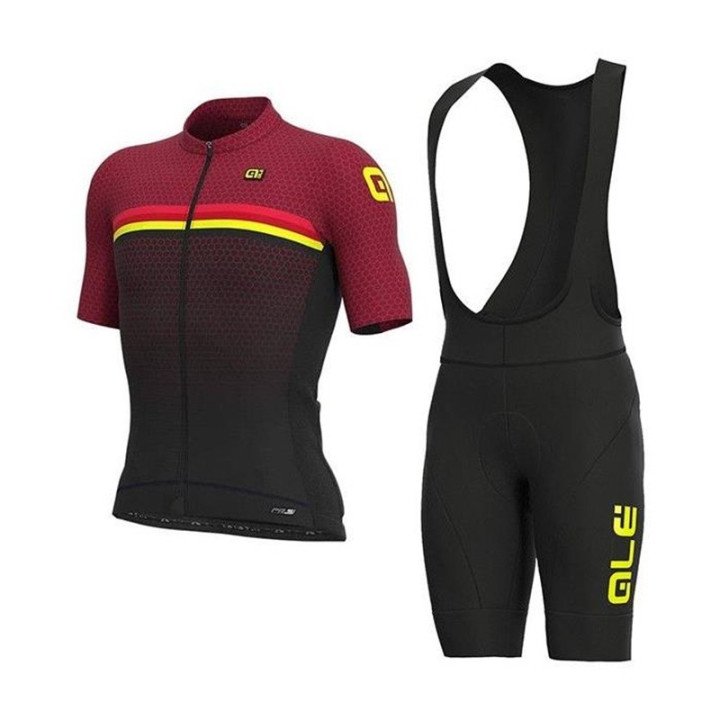 Equipación corta con tirantes ALE para disfrutar del ciclismo cómodo y fresco