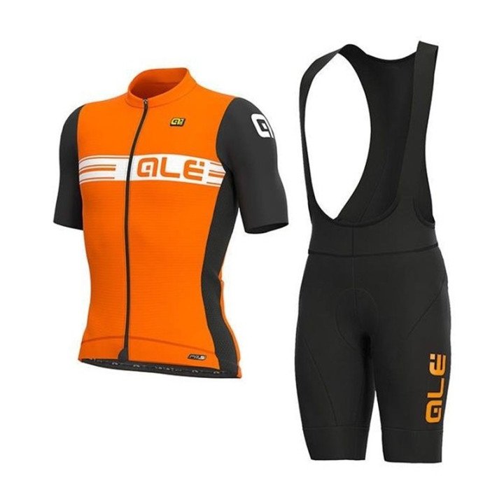 Equipación corta con tirantes ALE para ciclismo a buen precio