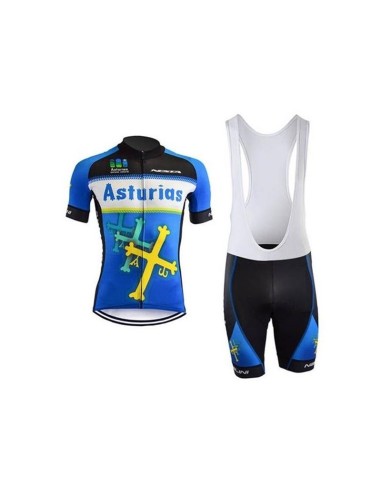 Equipación corta de ciclismo ASTURIAS para disfrutar al máximo en tus rutas