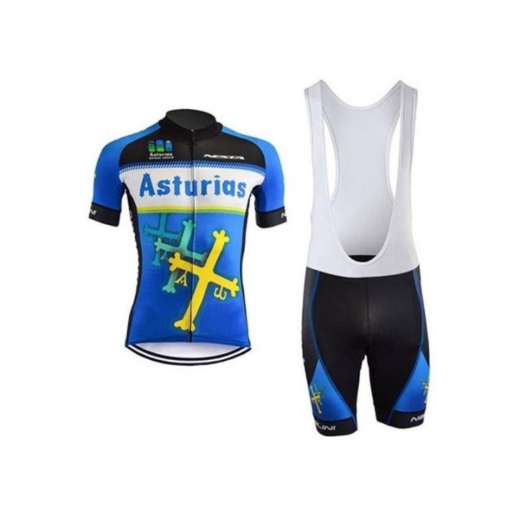 Equipación corta de ciclismo ASTURIAS para disfrutar al máximo en tus rutas