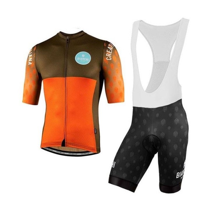 Equipación corta de ciclismo Bianchi: comodidad y estilo para tus rutas