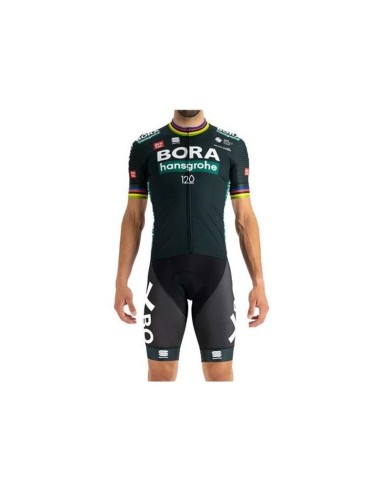 Equipación corta BORA HANSGROHE: Conjunto de ciclismo cómodo y a buen precio