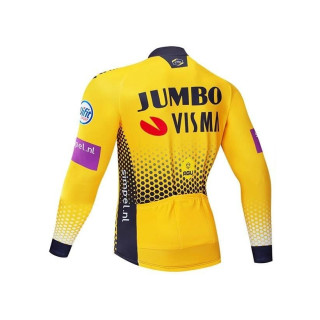 Maillot térmico Jumbo Visma para ciclistas: comodidad y estilo