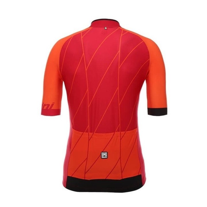 Maillot corto de ciclismo Santini: comodidad y estilo para tus rutas