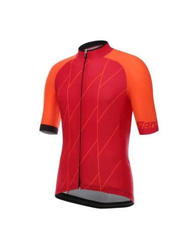 Maillot corto de ciclismo Santini: comodidad y estilo para tus rutas