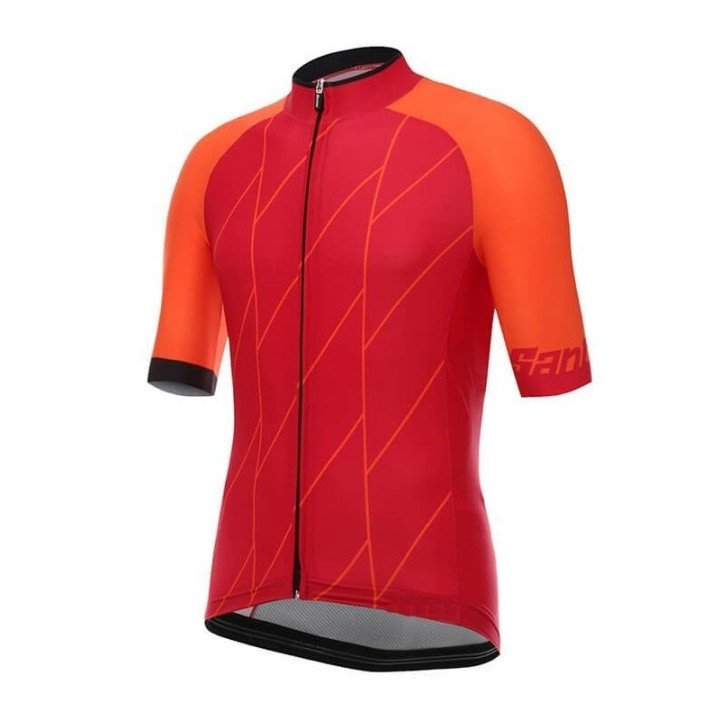 Maillot corto de ciclismo Santini: comodidad y estilo para tus rutas